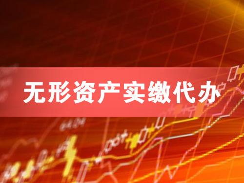 中卫无形资产实缴资本代办